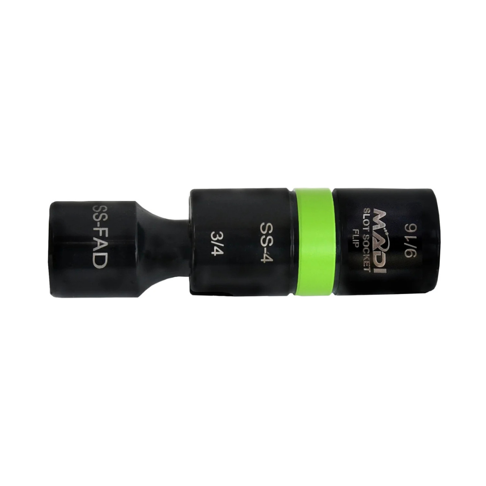 MADI Slot Socket Flip Impact 3-in-1 9/16" & 3/4" Hex  from GME Supply